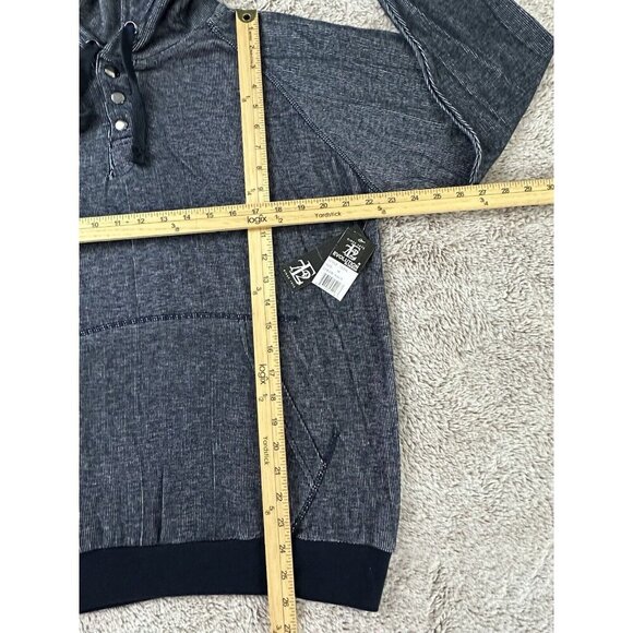 Evolution in Design Men’s Blue Hoodie Long Sleeve New - Picture 7 of 12